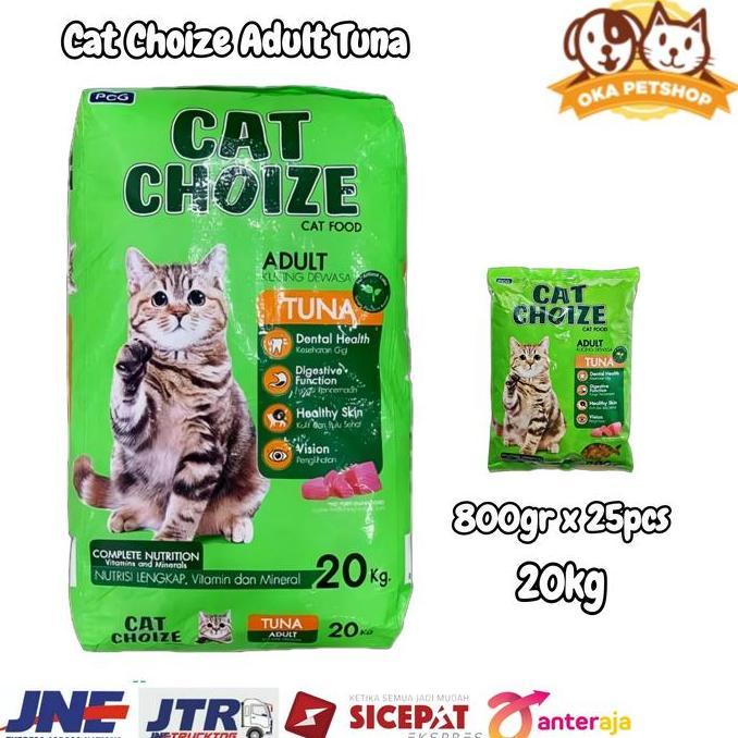 MAKANAN KUCING CAT CHOIZE 20KG EKPEDISI ,MAKANAN KUCING MURAH 20KG