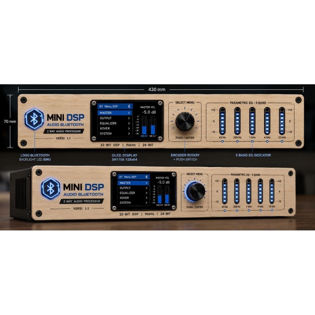 MINI DSP BLUETOOTH 2WAY MINI DLMS AUDIO