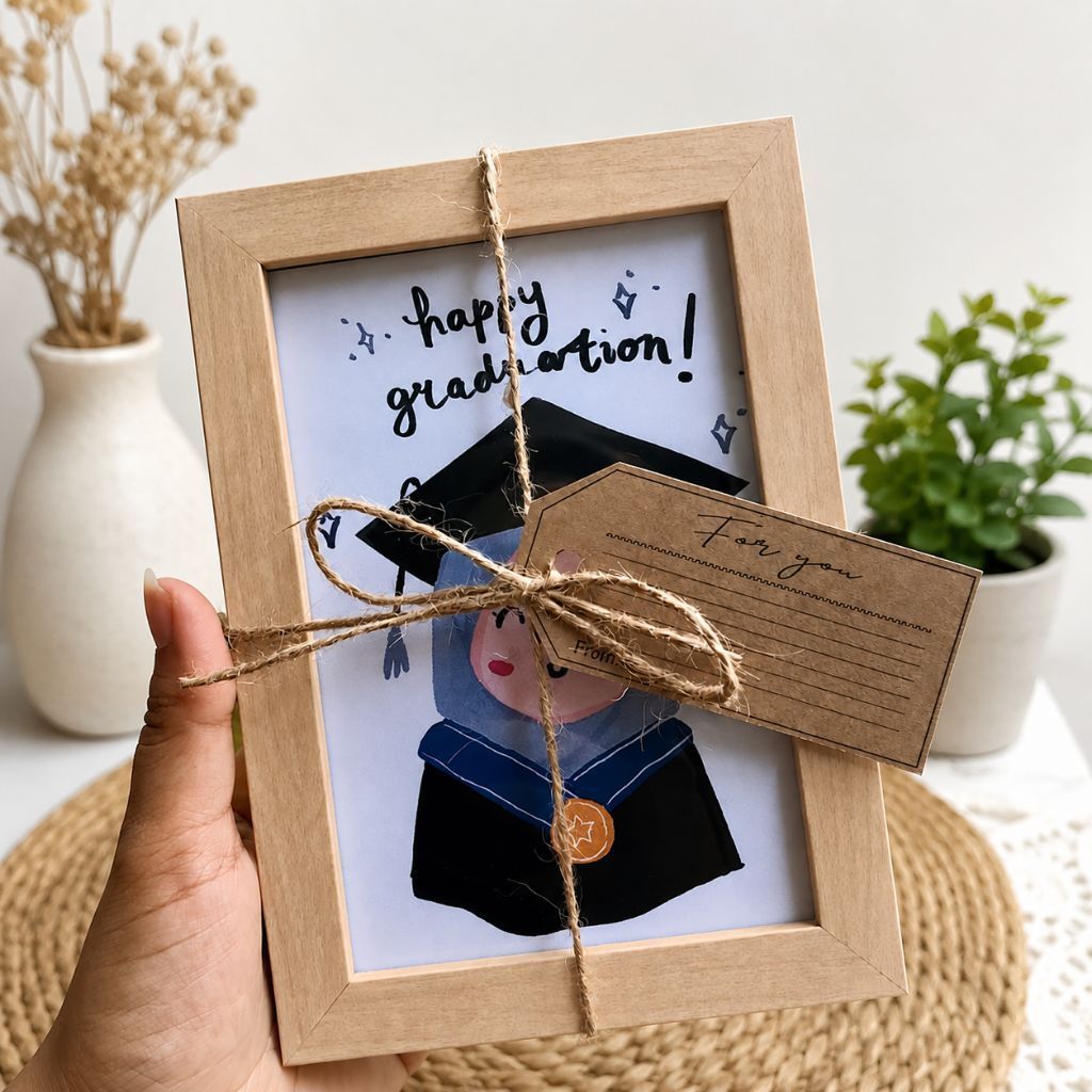 Kado Wisuda Custom Frame – Bingkai Foto & Kartu Ucapan