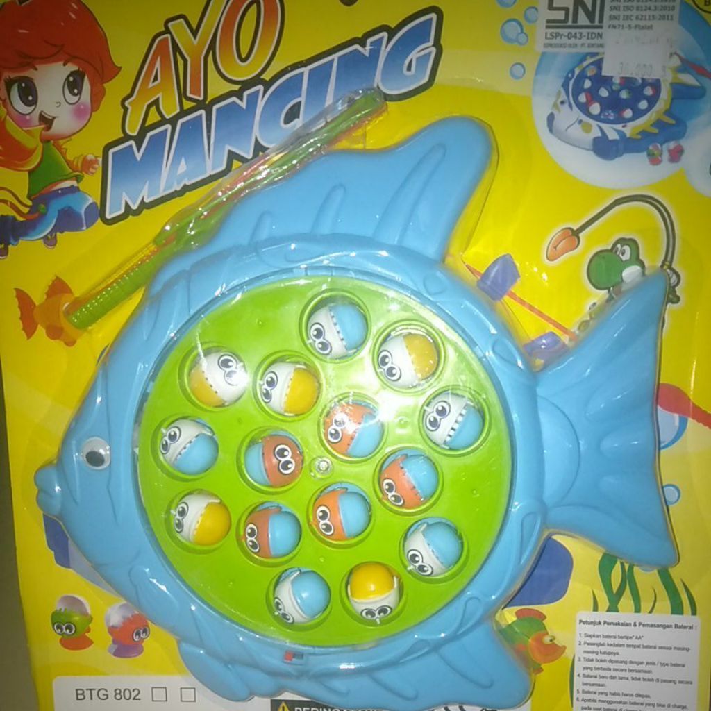 mainan anak mancing ikan