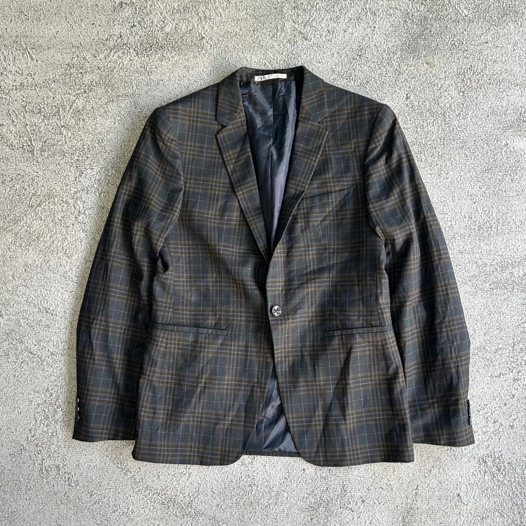 ZARA MAN BLAZER CASUAL ORIGINAL PRIA
