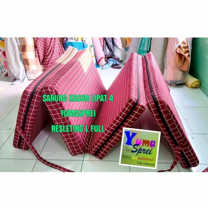 TERLARIS PO SARUNG KASUR LIPAT UK 90X200X15 90X200X10 90X200X5 200X90X10