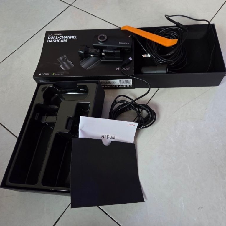Dashcam DDPAI Dual Camera N1 bekas seken