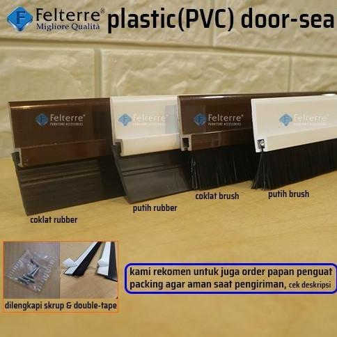 }}}}}}] Door brush seal/door seal/door seal brush/penutup celah bawah pintu
