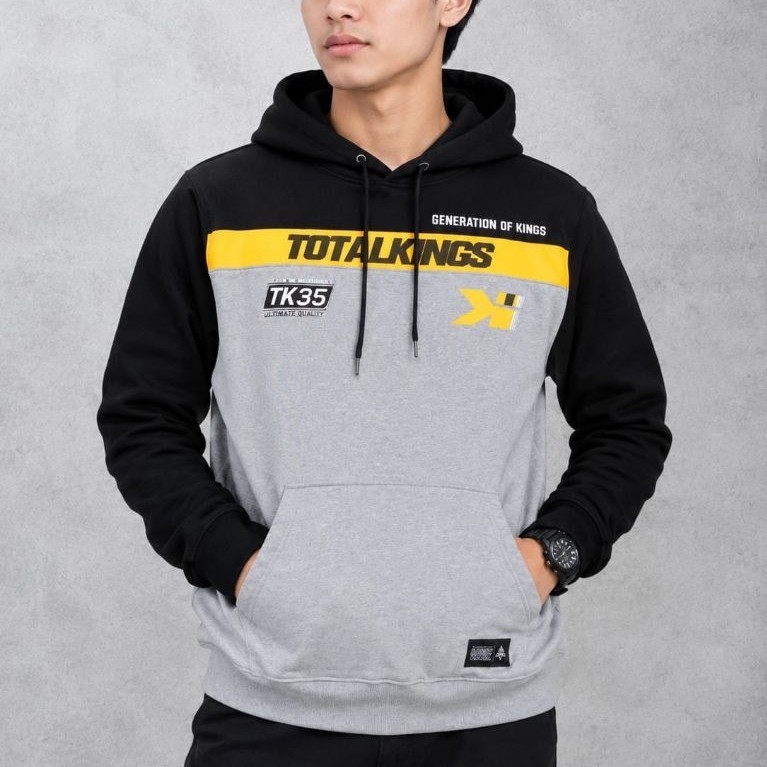 HOODIE TOTAL KINGS  MISTY YELLOW ORIGINAL