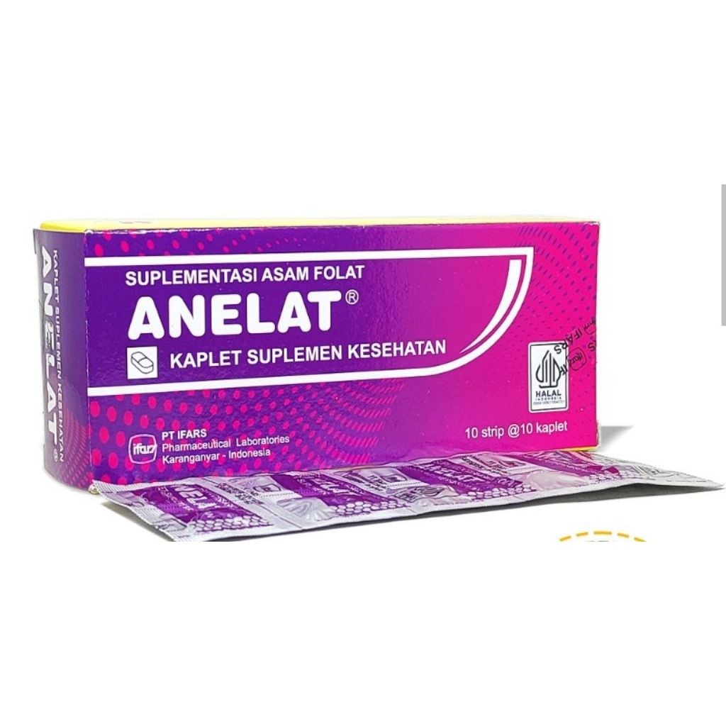 ANELAT / ANELAT ASAM FOLAT / ANELAT IBU HAMIL / ANELAT UNGU / ANELAT STRIP