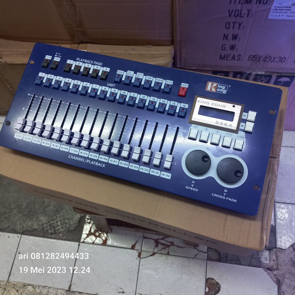 mixer dmx Lighting kingkong 256a