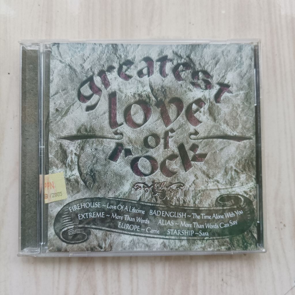 Original CD Audio Music Band Greatest Love of Rock Firehouse The Calling Judas Priest Kansas Dll
