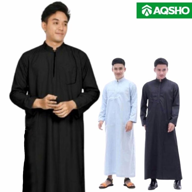PREMIUM GAMIS JUBAH PRIA DEWASA RESLETING  / JUBAH PRIA / THOBE ARAB / GAMIS ARAB PRIA