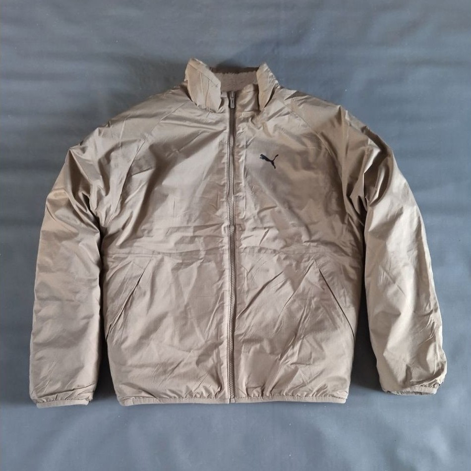 jaket puma reversible bolak-balik