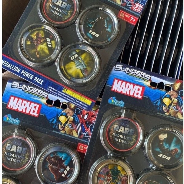 Tajos Marvel / Medallion Power Pack Marvel Slingsers Basic Concept