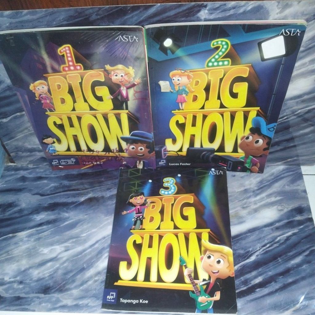 Big Show 1/2/3 Students Book bekas original