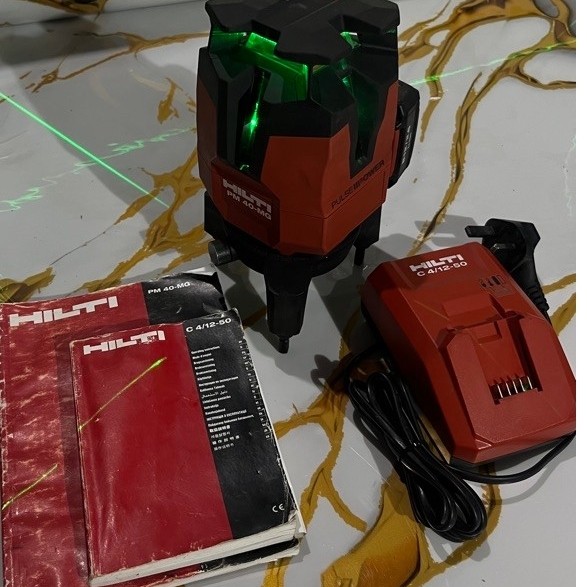 laser leveling hilti pm 40-mg