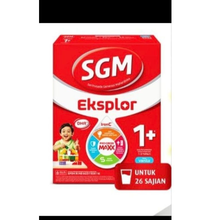 SGM Susu Anak Eksplor 1+ Vanilla 900gr Dus