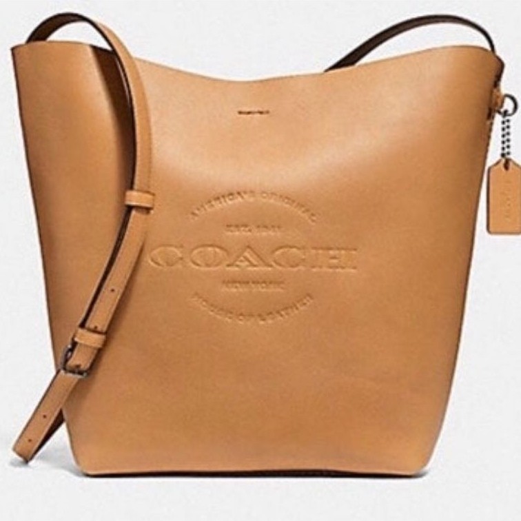 Coach Hudson Duffle Mustard Bag RARE