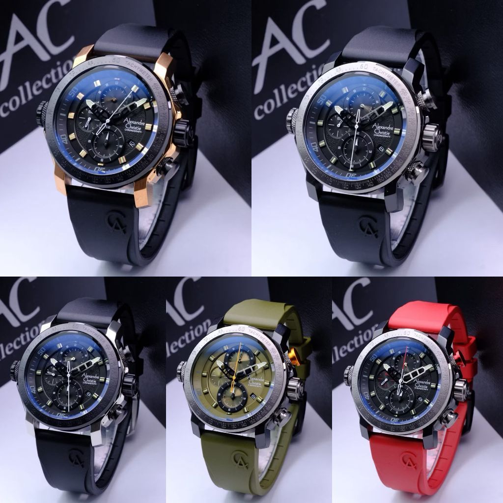 Jam Tangan Pria Alexandre Christie 6565 AC6565 AC 6565MC [[ORIGINAL]]