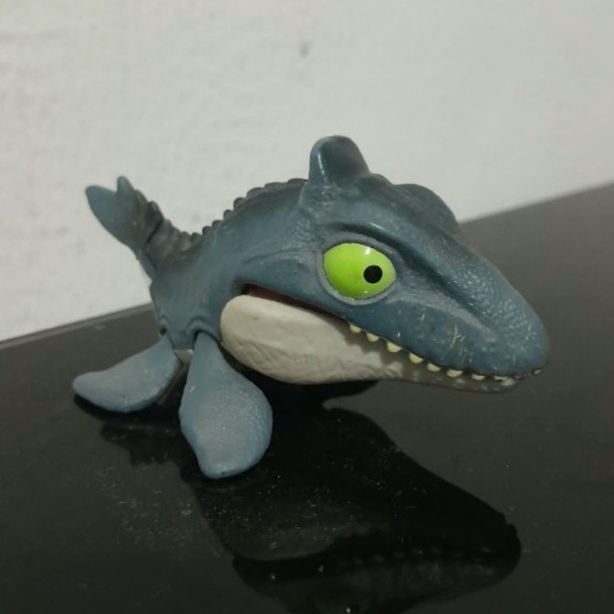 ORIGINAL (MINUS)- Jurassic World Snap Squad Mosasaurus Wave 1 Original Mattel