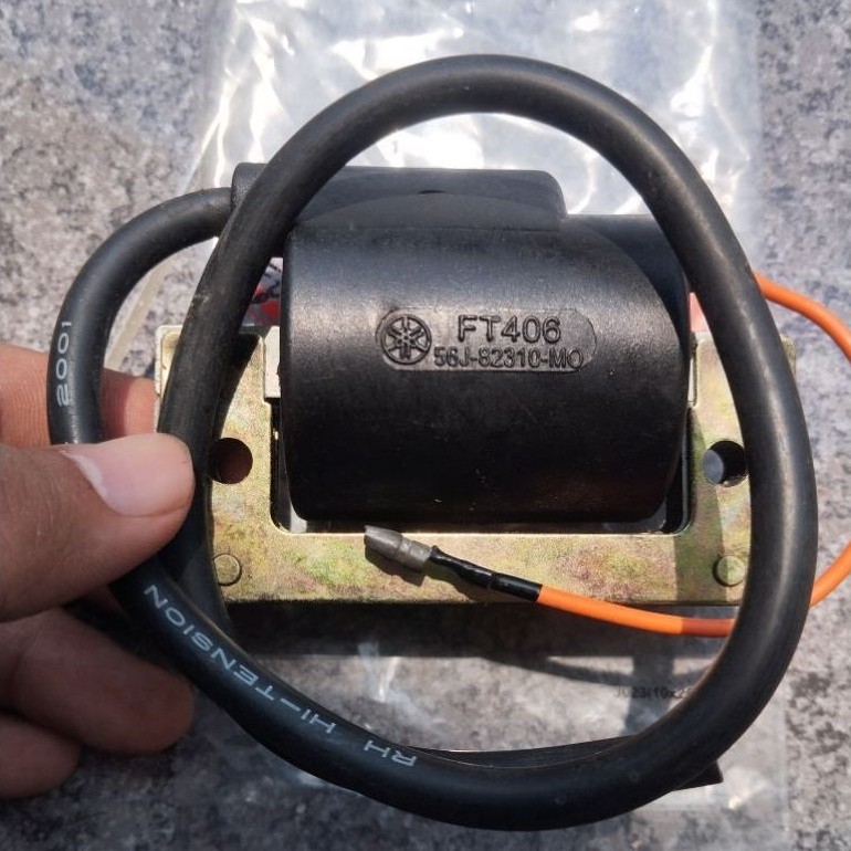 ft 406 56j 82310 m0 Original YGP Yamaha genuine part import made in japan coil coel koil Ignition co