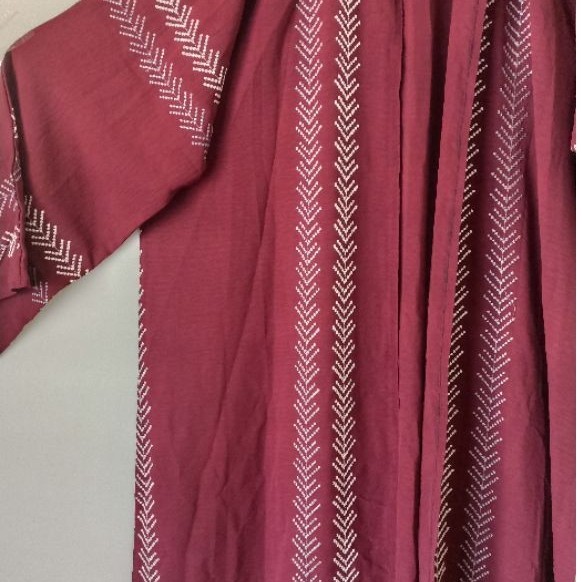 Abaya dubai Etnik abaya Maroon