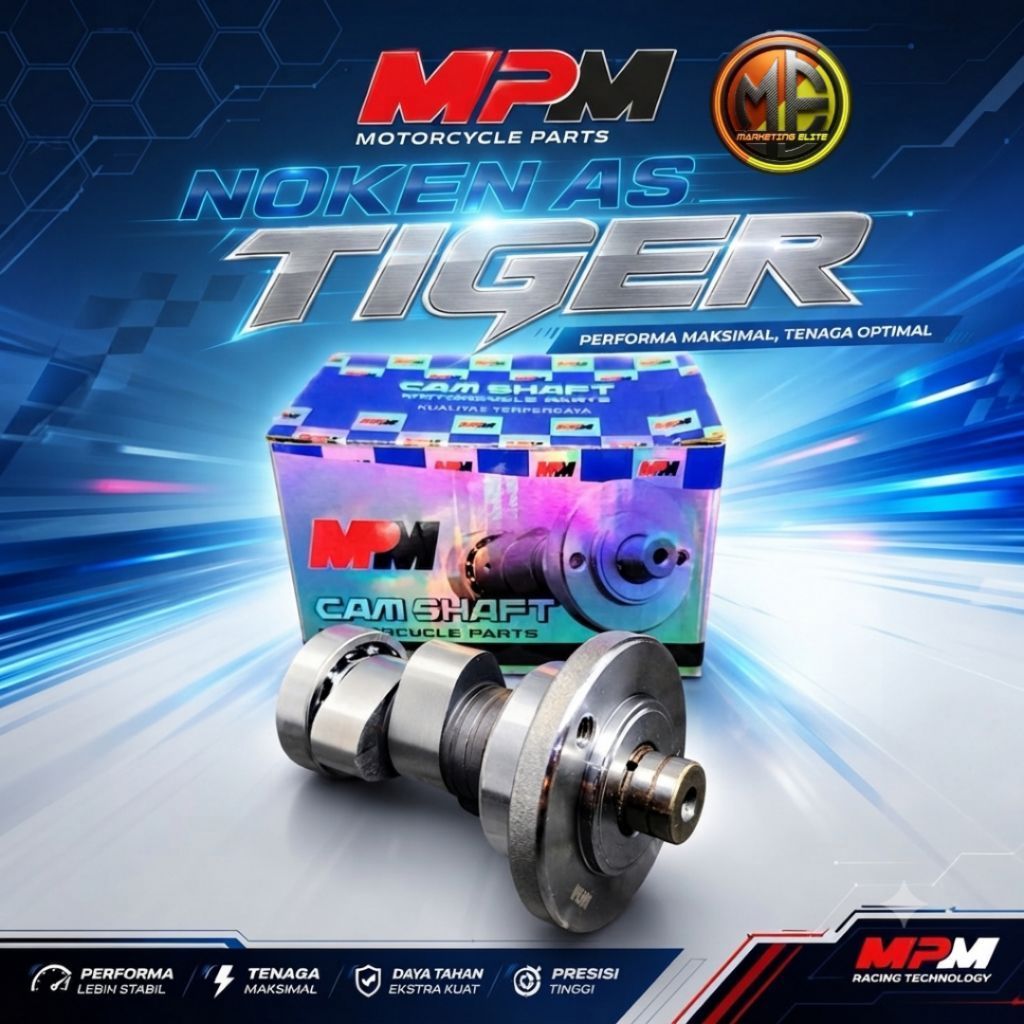 NOKEN AS NOKEN TIGER MPM NOKEN MPM BISA DI APLIKASIKAN GL MEGAPRIO CB MPM