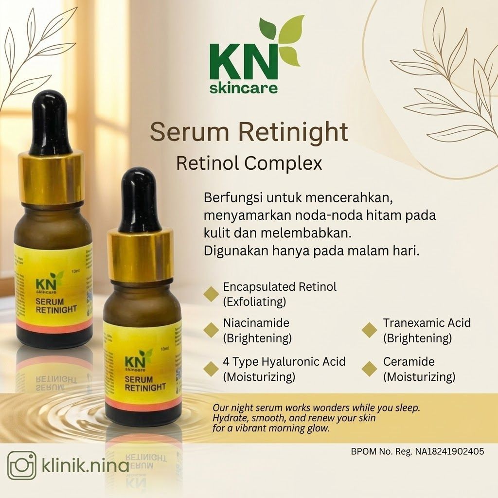 KN Skincare Serum Retinight - Retinol Complex