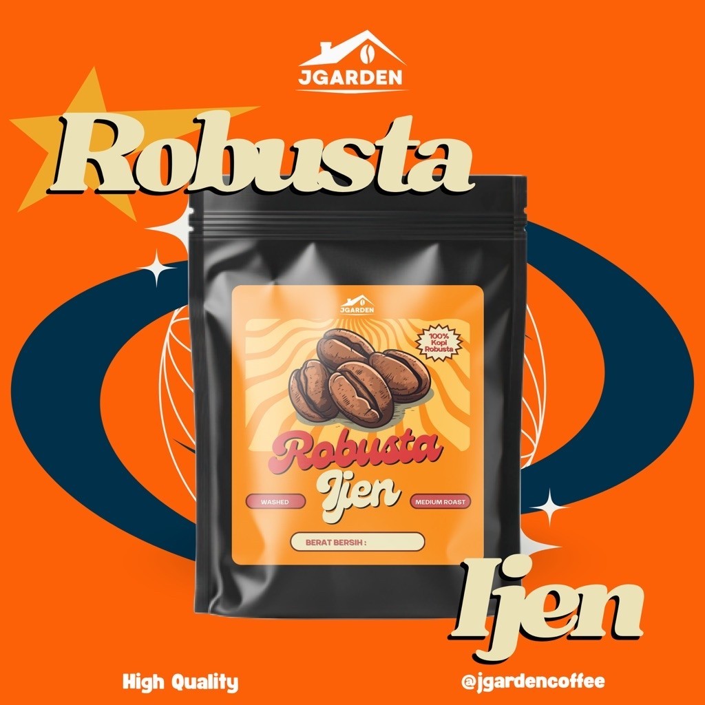 Kopi 100% Robusta Ijen Commercial