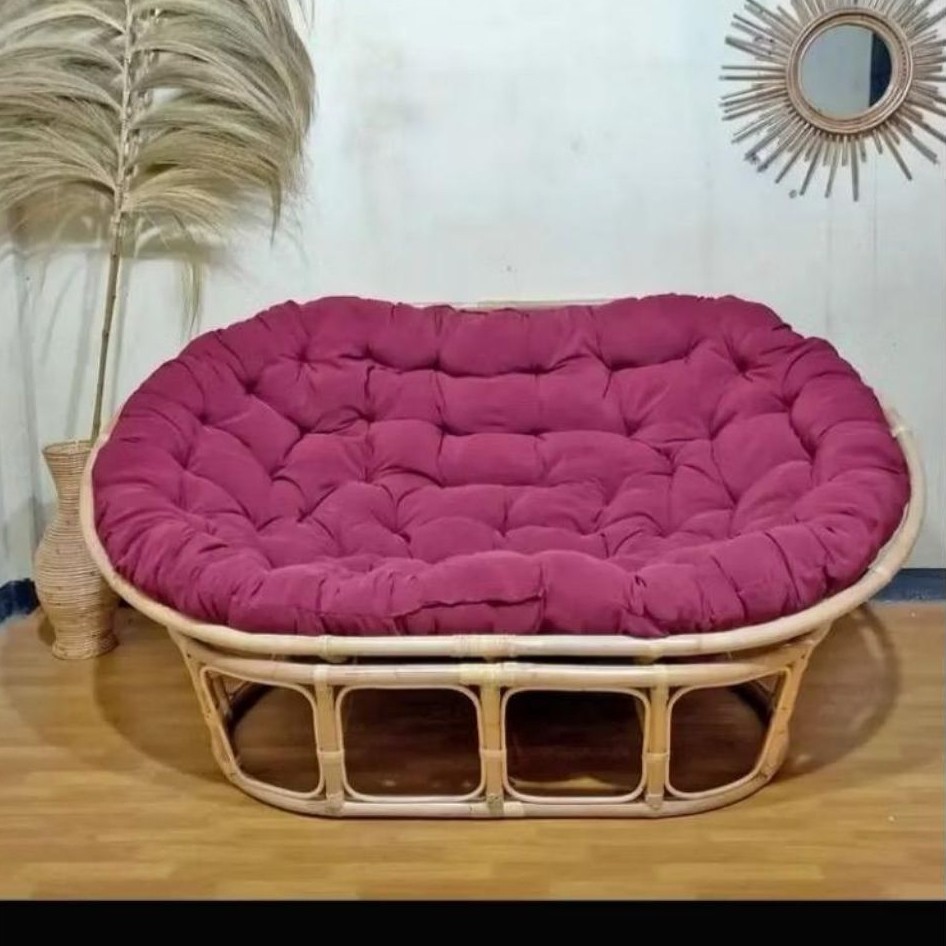 Mamasan Rotan Asli 2 Pcs