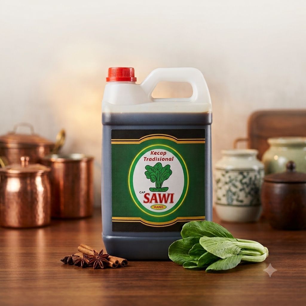 KECAP MANIS CAP SAWI JERIGEN 5L / KECAP SAWI JERIGEN