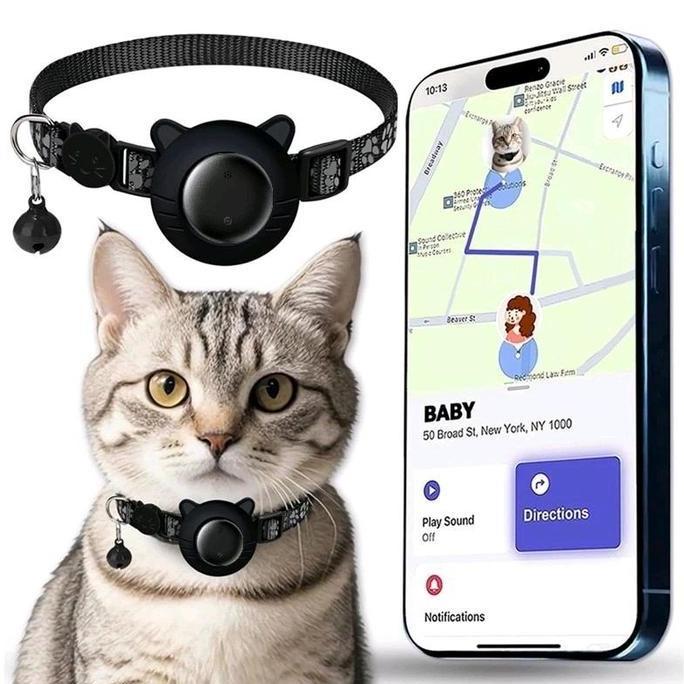Kalung Kucing+GPS Litag Anti Hilang Support ios & Android ASS