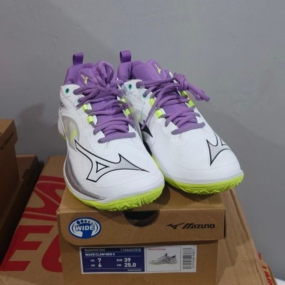 Sepatu Badminton Mizuno Wave Claw Neo 3