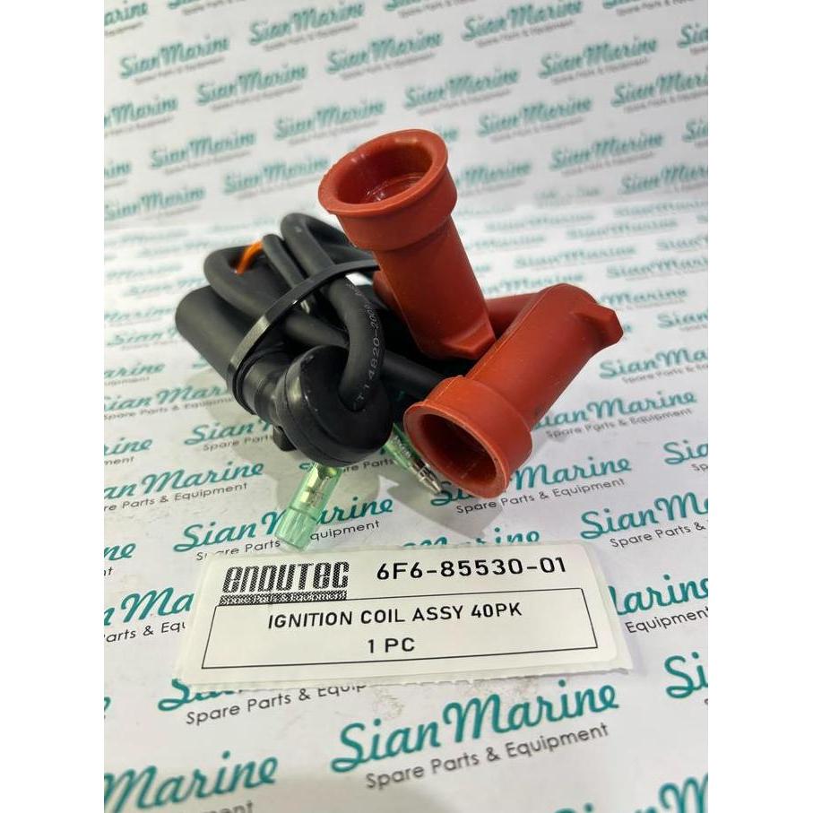 6F6-85530-00 NITION COIL ASSY 40PK / SUKU CADANG MESIN TEMPEL/SPAREPART OUTBOARD 40PK
