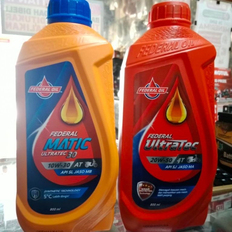 oli federal ultatec bebek federal matic 100% asli untuk beat Vario Scoopy Mio Nex Supra Jupiter Vega