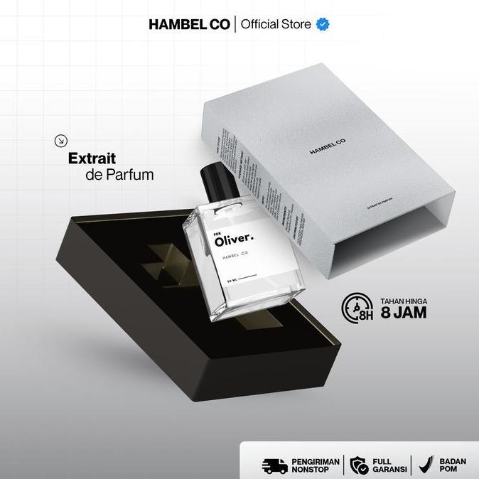 Hambel parfum- For Oliver | Vanilla & Coffee | parfum Unisex