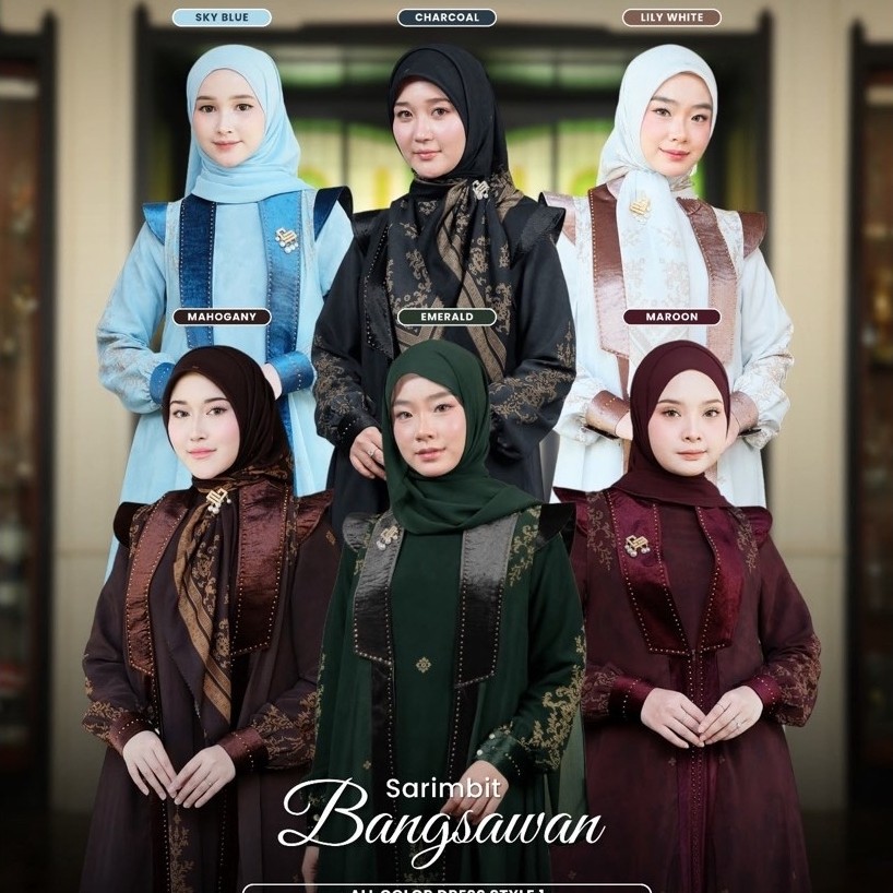 OPEN PO | SARIMBIT BANGSAWAN BY COVERME | DRESS STYLE 1