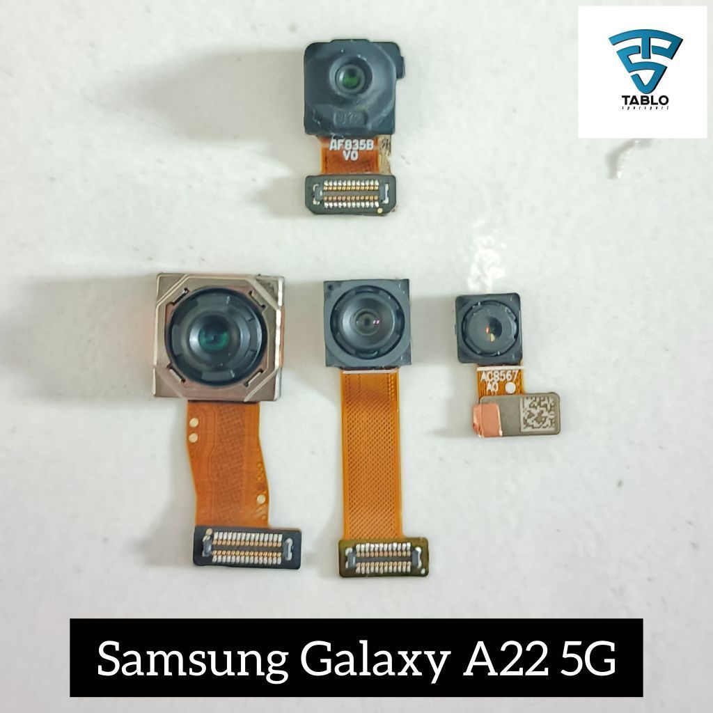 Kamera depan belakang samsung Galaxy A22 5G second copotan hp