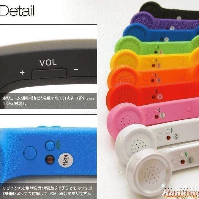 Dj- Cocophone (Headphone Bentuk Gagang Telepon) Unik