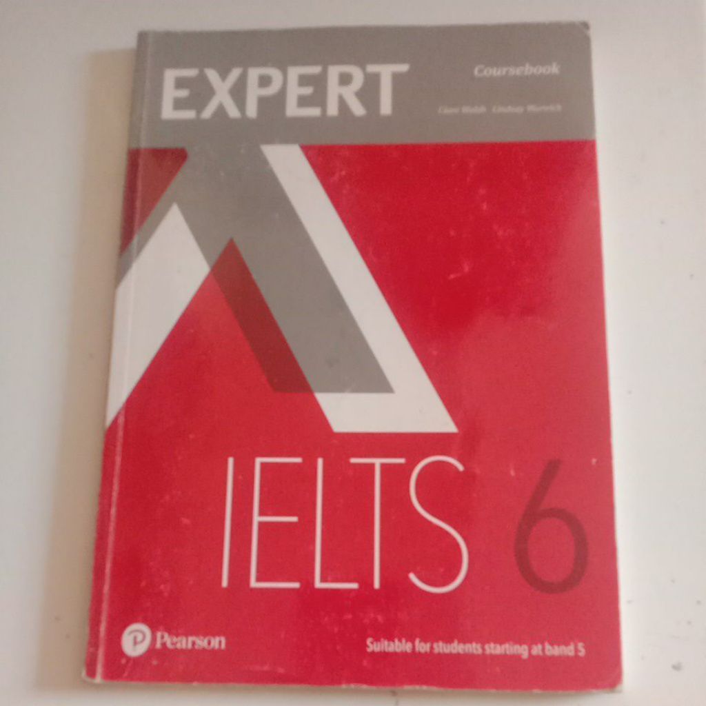 Buku Bekas Expert IELTS 6 Coursebook ( Original ) #Pearson