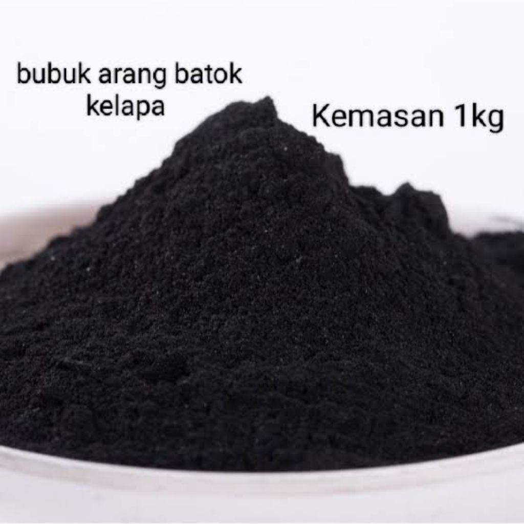 Bubuk Arang Batok Kelapa Kemasanan 1kg