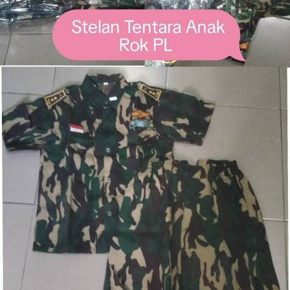 Preloved Stelan Baju Profesi Anak Cewek Rok