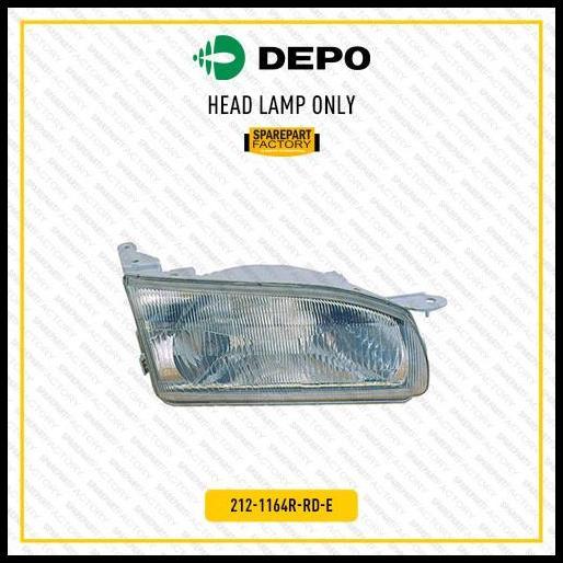 GRATIS ONGKIR HEAD LAMP LAMPU DEPAN BESAR KANAN TOYOTA COROLLA AE110/AE111 1996-1997 DEPO
