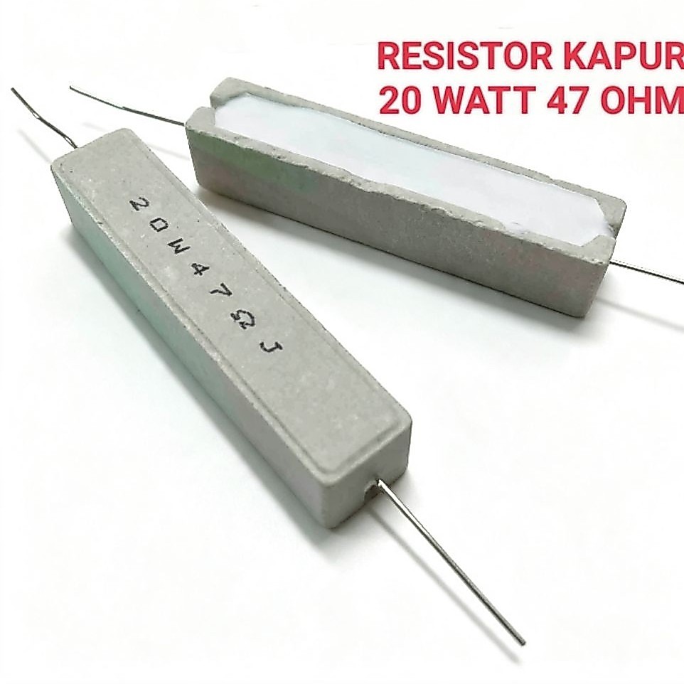 RESISTOR KAPUR 20 WATT 47 OHM