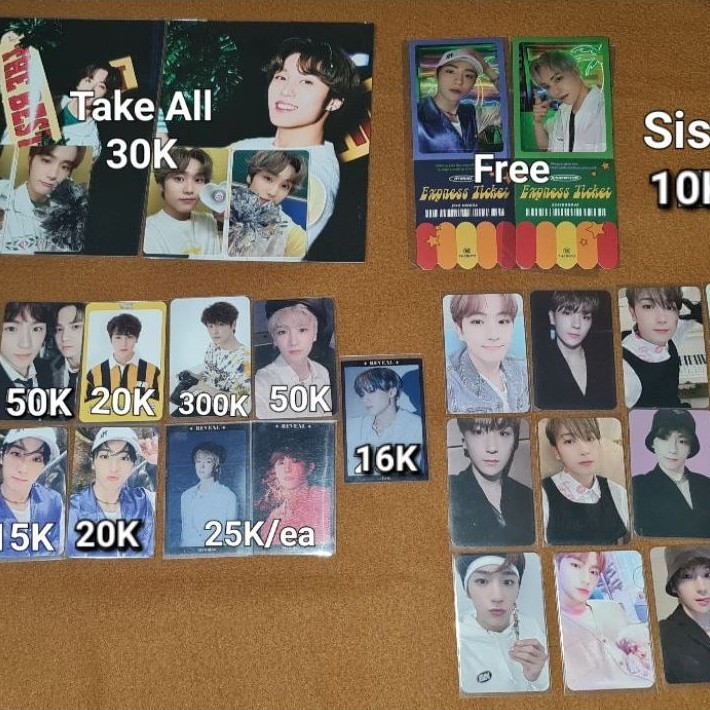 (BACA DESKRIPSI) Photocard PC Hyunjae, Changmin, Jacob, Younghoon, Juyeon, Kevin The Boyz TBZ Reveal