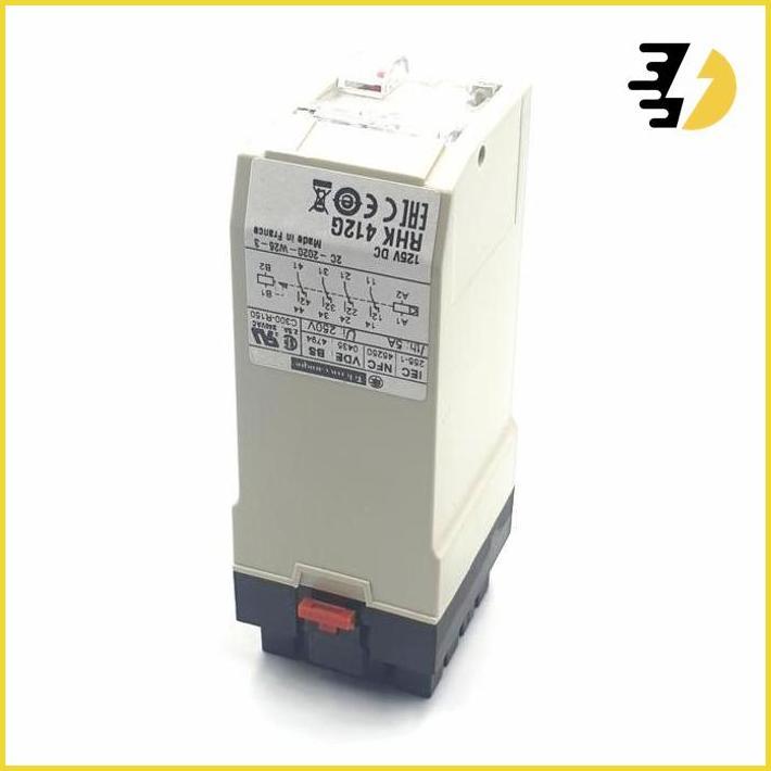 Schneider Rhk 412G 125Vdc Plug In Relay Latching 4Co Baru