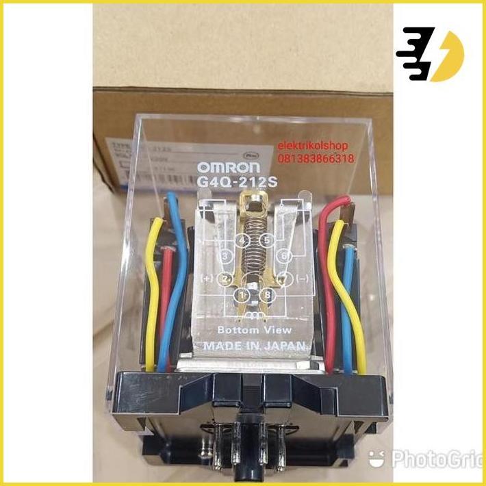 Relay Omron 220V Restock
