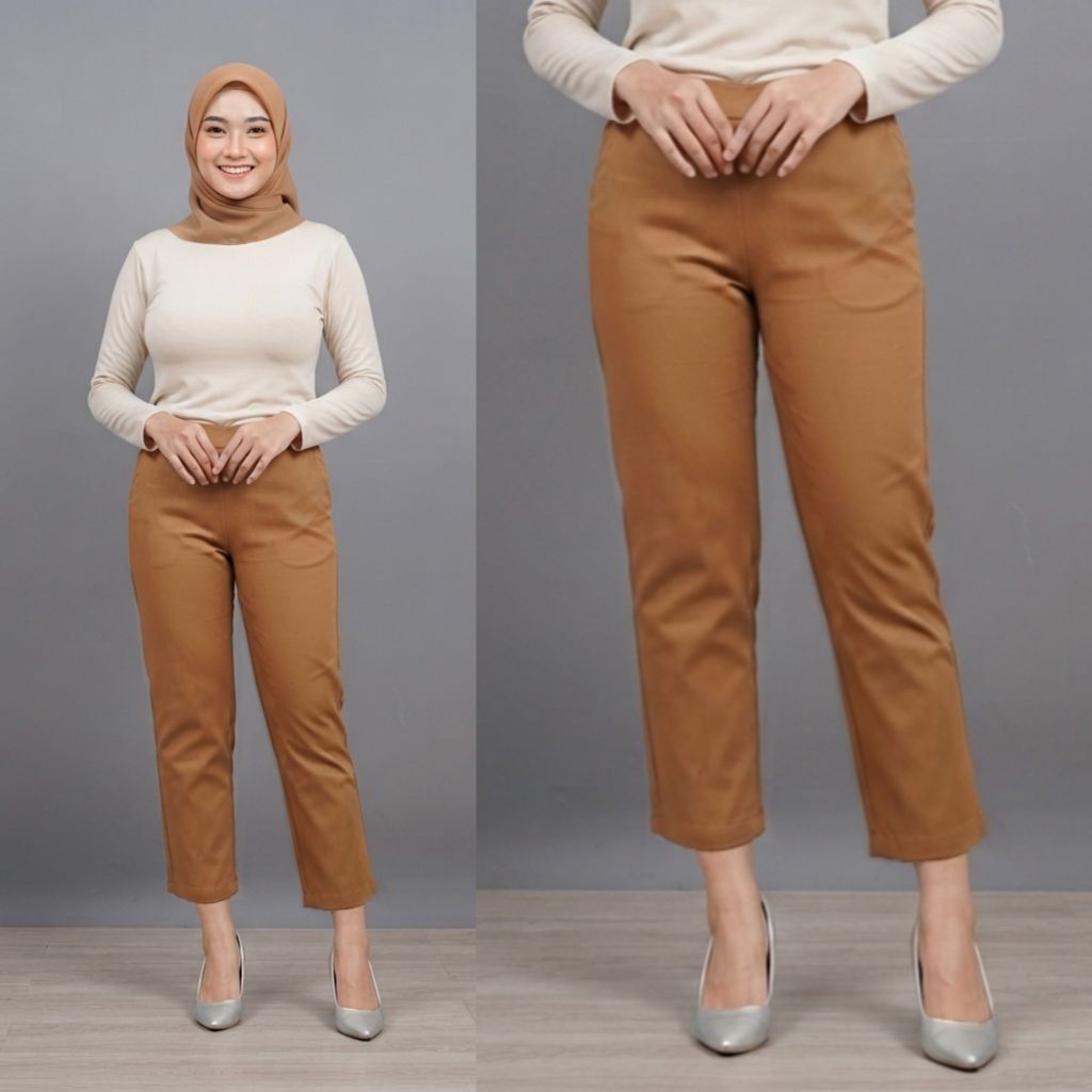 Celana Panjang 8/9 Katun Fauzira Premium