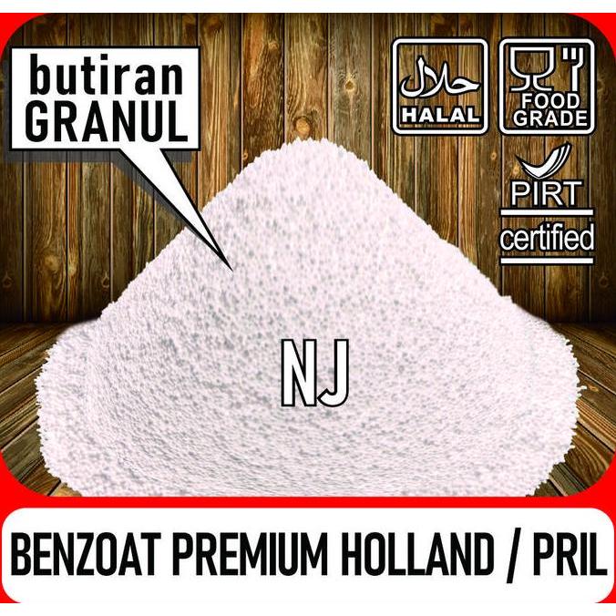:=:=:=:=] Sodium / Natrium Benzoat Premium Prill Refined Food Grade 1 Kg