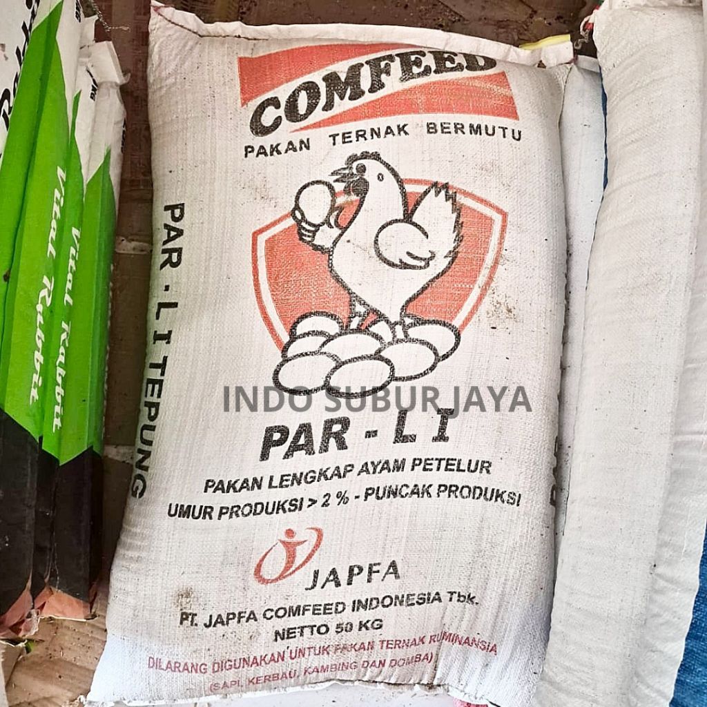 [20 KG] PAR-LI Pakan Pur Ayam Petelur Cap Comfeed