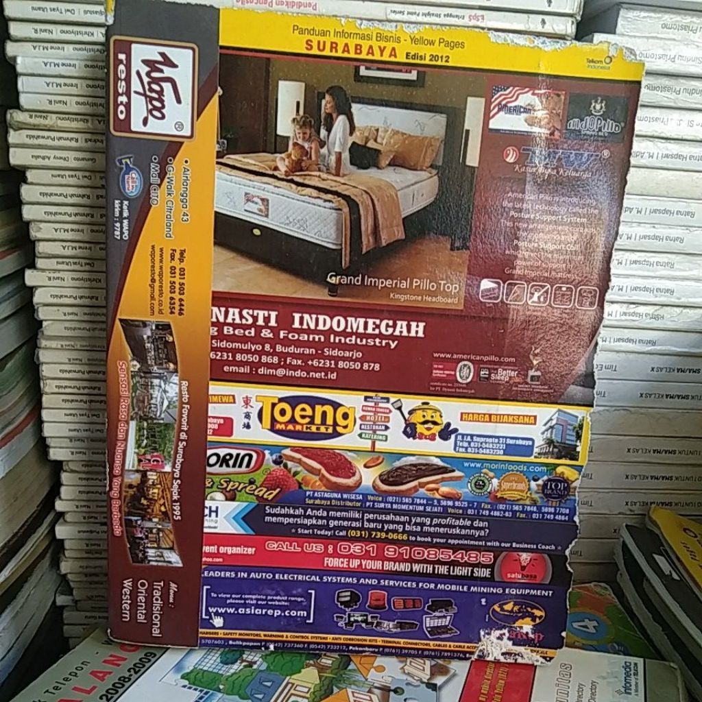 YELLOW PAGES SURABAYA 2012