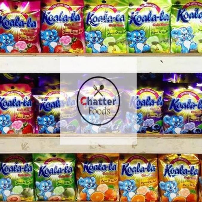 Permen Kapas / Permen Gula Kapas Koala-La Isi 10Pcs / Halal