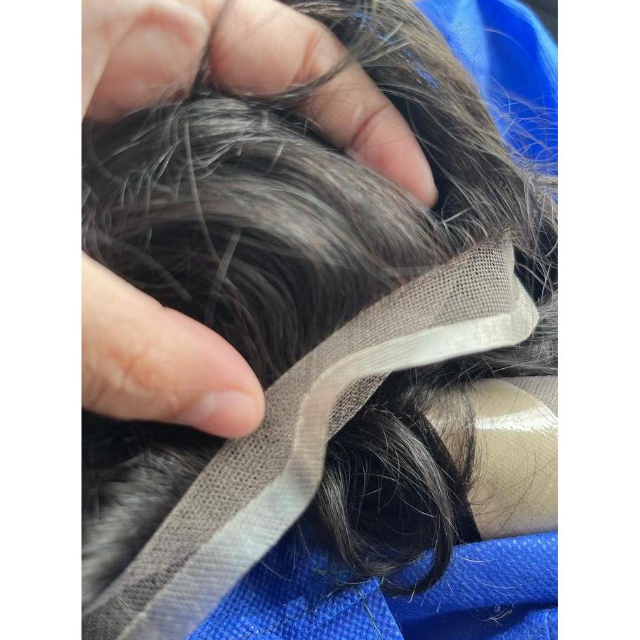 TOUPEE PRIA / WIG PRIA / RAMBUT ASLI PRIA / HAIR TOUPEE ( LACE 7x9 )